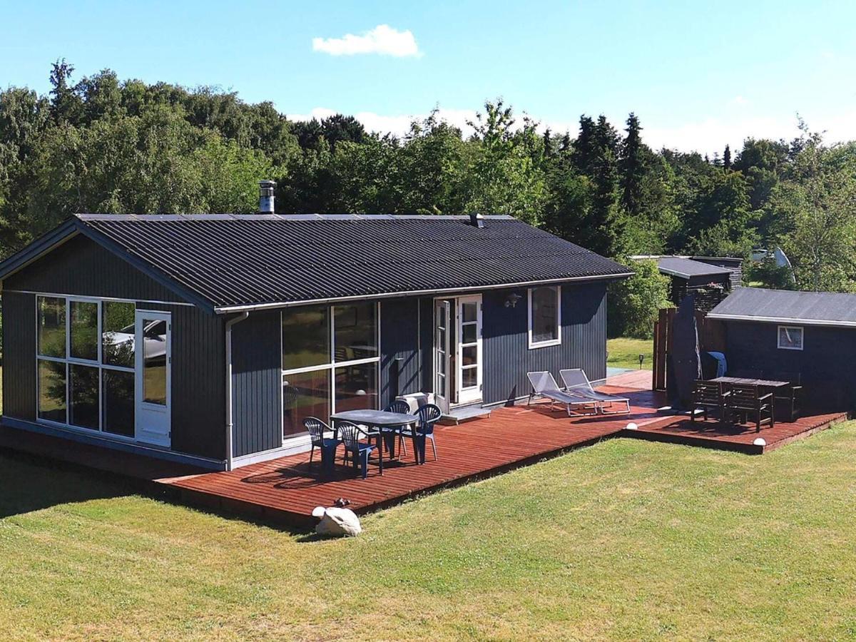6 Person Holiday Home In Nibe Exteriör bild